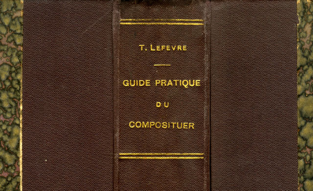 Pièce de titre. Pièce de titre.