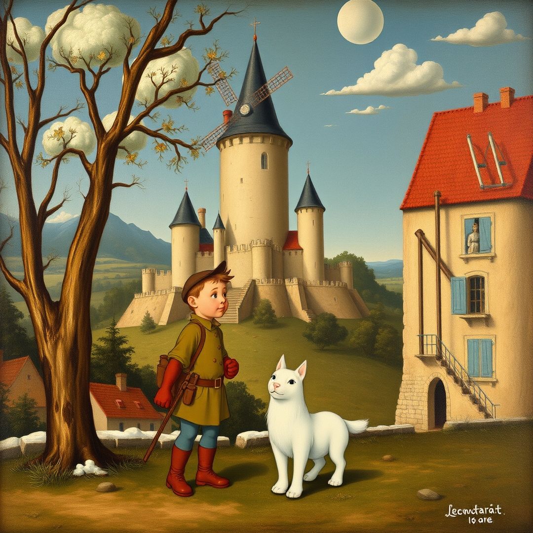 Tintin et Milou par Léonard de Vinci. Tintin&MilouMoulinsart-081.jpg