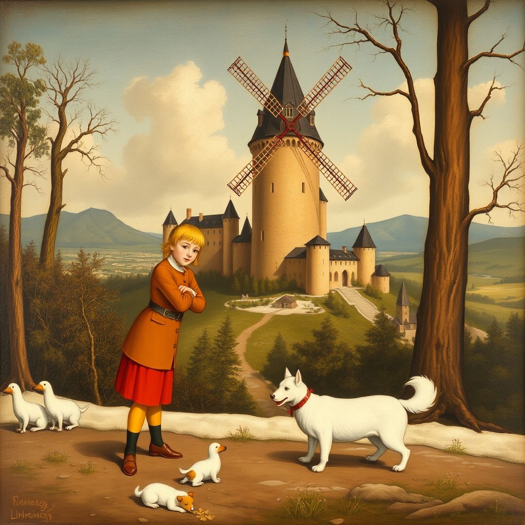 Tintin et Milou par Léonard de Vinci. Tintin&MilouMoulinsart-15.jpg
