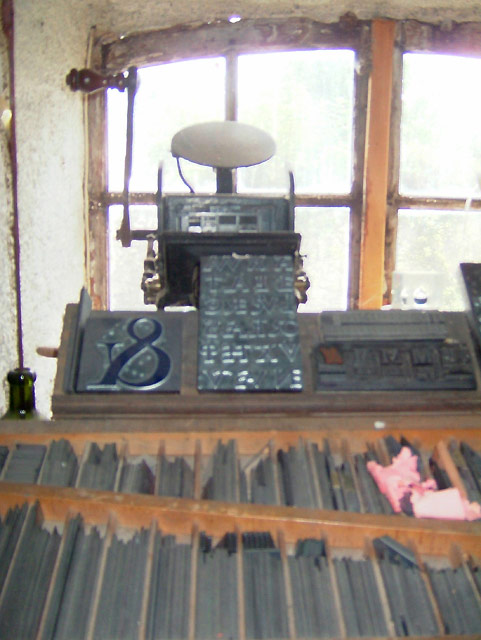 L'atelier de Jean-Jacques Sergent. L'atelier de Jean-Jacques Sergent.