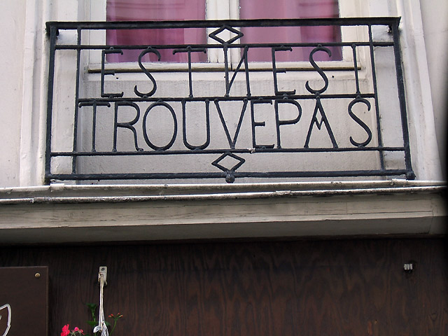 La sentence du balcon La sentence du balcon