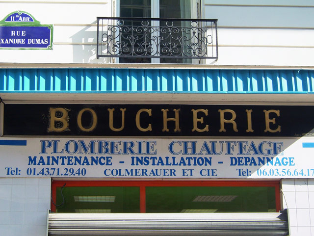 Boucherie-plomberie Boucherie-plomberie