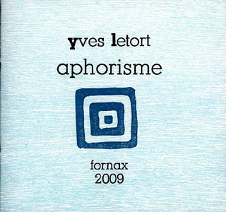 Aphorisme n° 4 Aphorisme n° 4