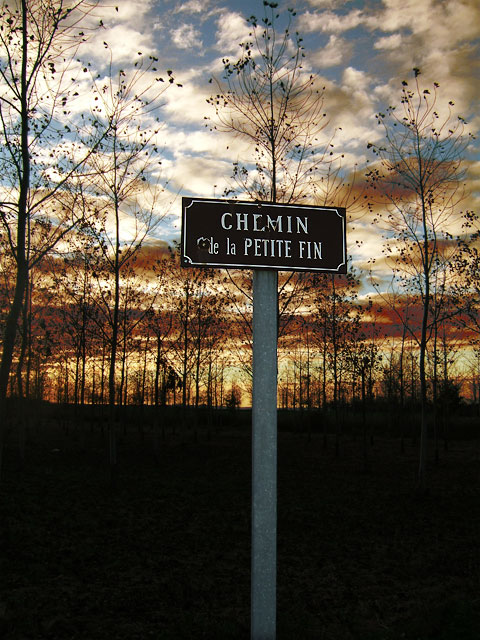 Chemin de la petite fin Chemin de la petite fin
