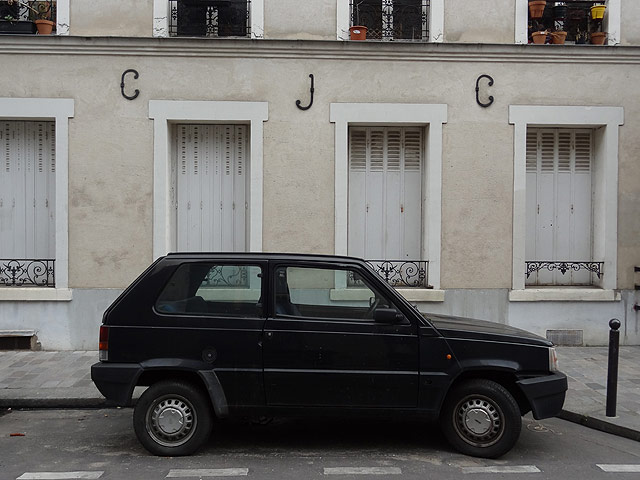 Façade dans le 13e arrondissement de Paris Façade dans le 13e arrondissement de Paris